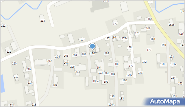 Markowa, Markowa, 196, mapa Markowa