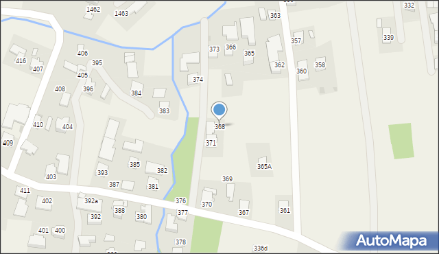 Markowa, Markowa, 368, mapa Markowa