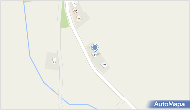 Markowce, Markowce, 43, mapa Markowce