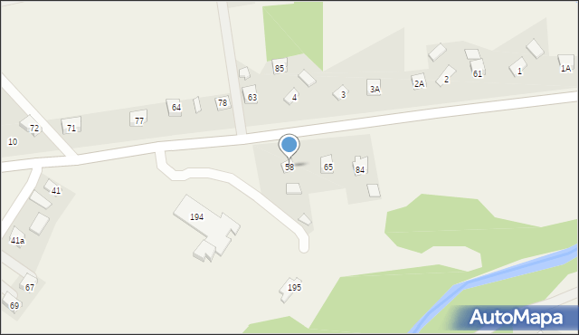 Markowce, Markowce, 58, mapa Markowce