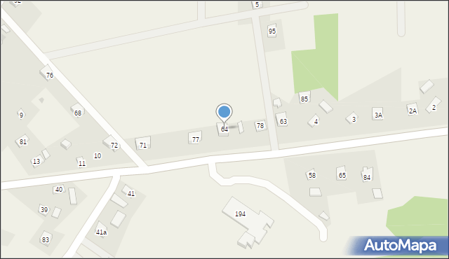 Markowce, Markowce, 64, mapa Markowce