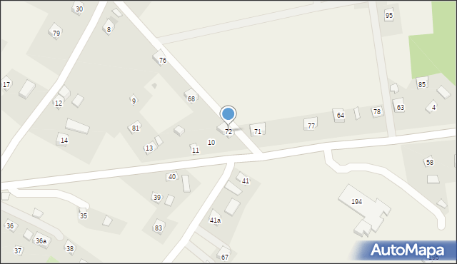 Markowce, Markowce, 72, mapa Markowce