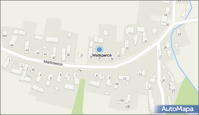 Markowice, Markowice, 35, mapa Markowice