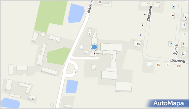 Markowice, Markowice, 2, mapa Markowice