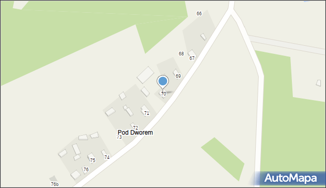 Markowizna, Markowizna, 70, mapa Markowizna