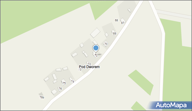 Markowizna, Markowizna, 71, mapa Markowizna