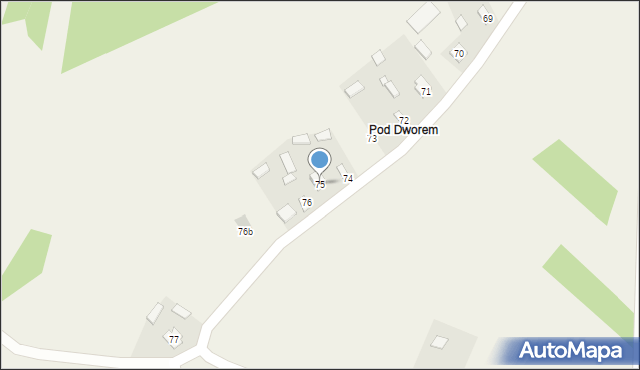 Markowizna, Markowizna, 75, mapa Markowizna