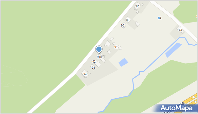 Markowizna, Markowizna, 91a, mapa Markowizna
