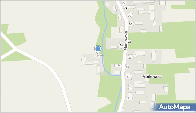 Markowola, Markowola, 31, mapa Markowola