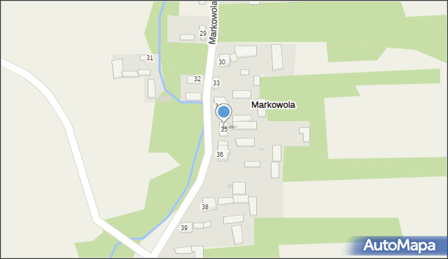 Markowola, Markowola, 35, mapa Markowola