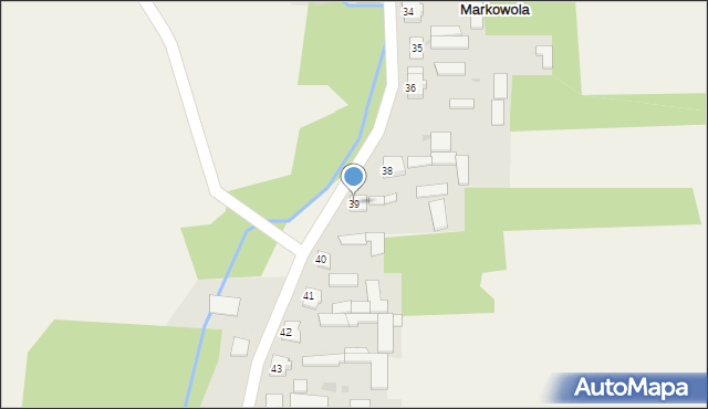 Markowola, Markowola, 39, mapa Markowola