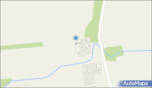 Markowola-Kolonia, Markowola-Kolonia, 10, mapa Markowola-Kolonia