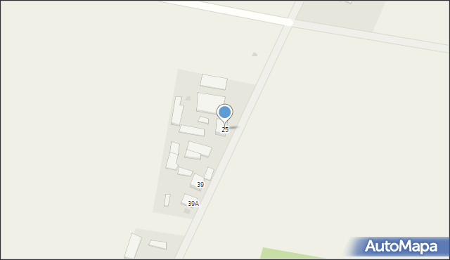 Markowola-Kolonia, Markowola-Kolonia, 25, mapa Markowola-Kolonia