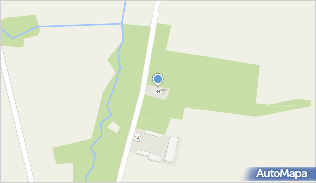 Markowola-Kolonia, Markowola-Kolonia, 44, mapa Markowola-Kolonia