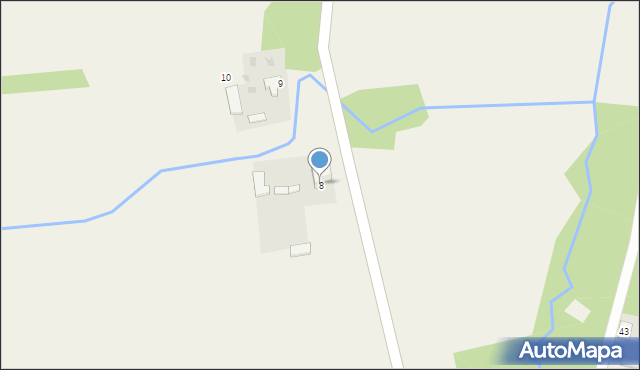 Markowola-Kolonia, Markowola-Kolonia, 8, mapa Markowola-Kolonia