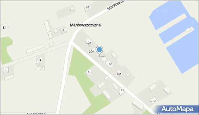 Markowszczyzna, Markowszczyzna, 10f, mapa Markowszczyzna