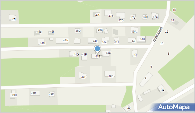 Markowszczyzna, Markowszczyzna, 44E, mapa Markowszczyzna