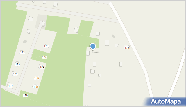 Marksewo, Marksewo, 176d, mapa Marksewo