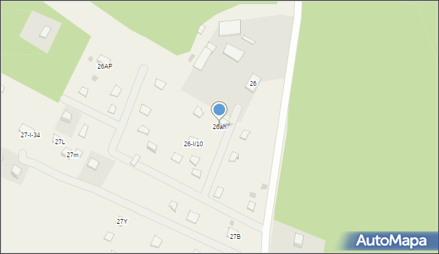 Marksewo, Marksewo, 26ah, mapa Marksewo