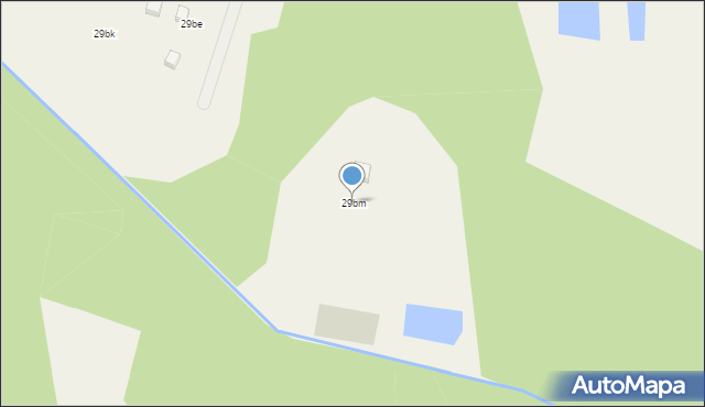 Marksewo, Marksewo, 29bm, mapa Marksewo