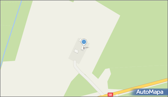 Marksewo, Marksewo, 30, mapa Marksewo