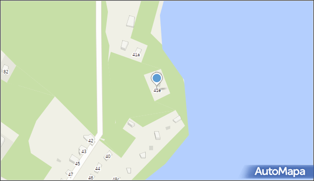 Marksewo, Marksewo, 41e, mapa Marksewo