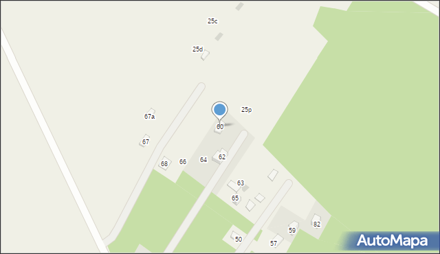 Marksewo, Marksewo, 60, mapa Marksewo