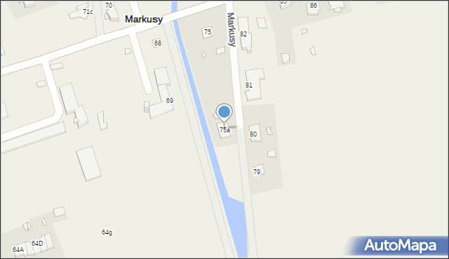 Markusy, Markusy, 75a, mapa Markusy