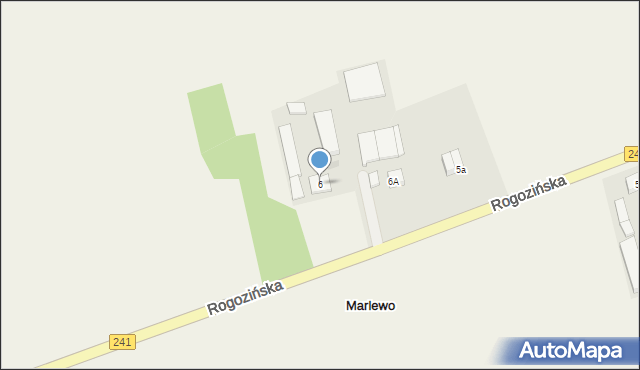 Marlewo, Marlewo, 6, mapa Marlewo