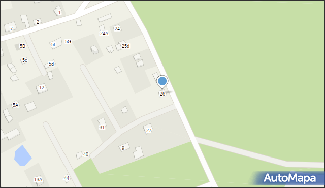 Marózek, Marózek, 26, mapa Marózek