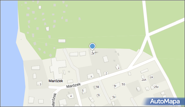 Marózek, Marózek, 2a, mapa Marózek