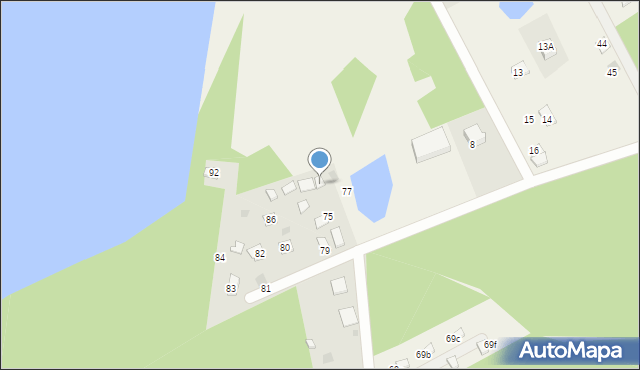 Marózek, Marózek, 76, mapa Marózek