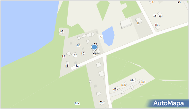 Marózek, Marózek, 79, mapa Marózek