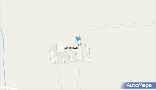 Marszewo, Marszewo, 4, mapa Marszewo