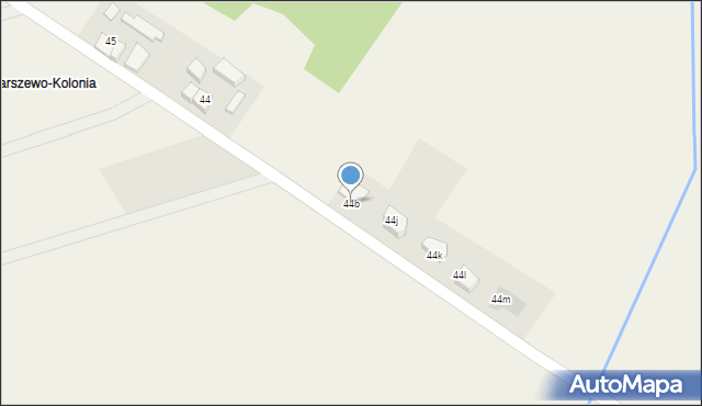 Marszewo, Marszewo, 44b, mapa Marszewo