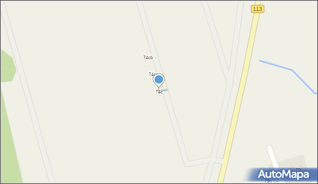 Marszewo, Marszewo, 74c, mapa Marszewo