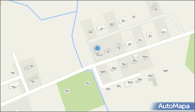 Marszewo, Marszewo, 77, mapa Marszewo