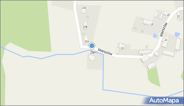 Marszów, Marszów, 22B, mapa Marszów