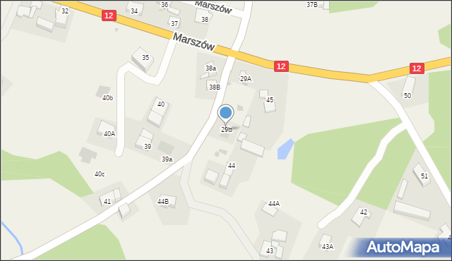 Marszów, Marszów, 29b, mapa Marszów