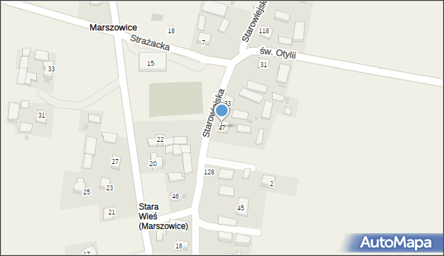 Marszowice, Marszowice, 47, mapa Marszowice