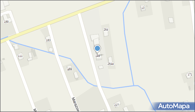 Marszowice, Marszowice, 149, mapa Marszowice