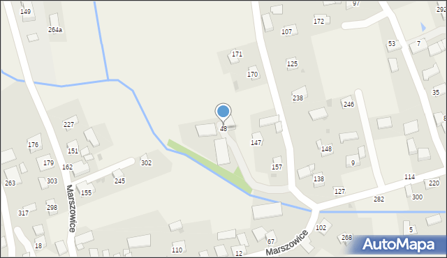 Marszowice, Marszowice, 48, mapa Marszowice