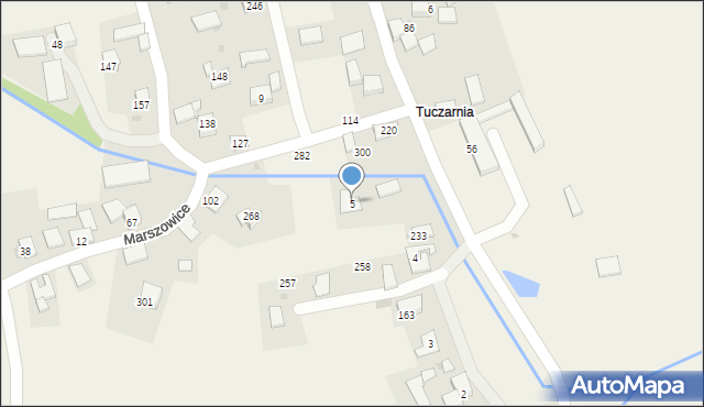 Marszowice, Marszowice, 5, mapa Marszowice