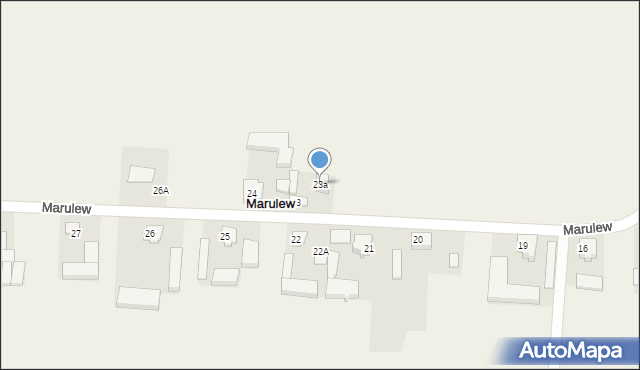 Marulew, Marulew, 23a, mapa Marulew