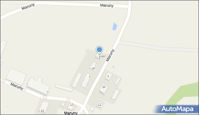 Maruny, Maruny, 2, mapa Maruny