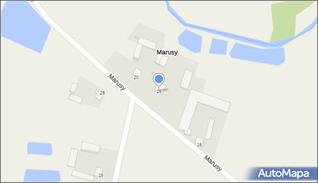 Marusy, Marusy, 19, mapa Marusy