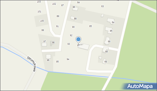 Marusza, Marusza, 67, mapa Marusza