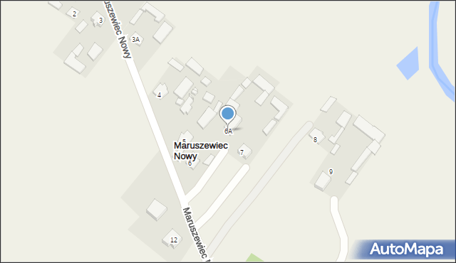 Maruszewiec Nowy, Maruszewiec Nowy, 6A, mapa Maruszewiec Nowy