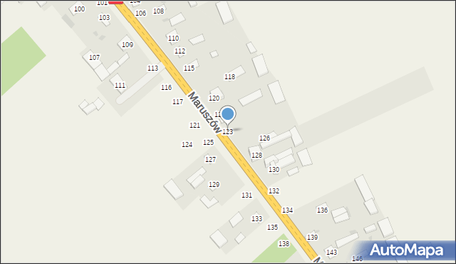 Maruszów, Maruszów, 123, mapa Maruszów