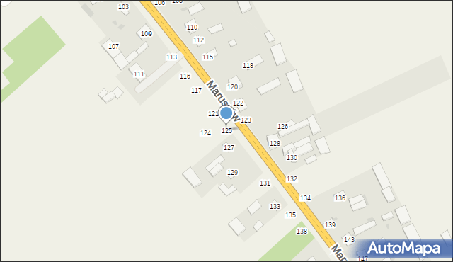 Maruszów, Maruszów, 125, mapa Maruszów